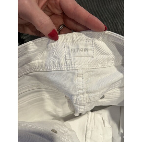 Womans Hudsons USA Size 28 Ginny Crop Straight Cuffed EUC - Picture 10 of 12